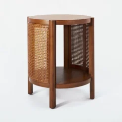 Portola Hills Woven Accent Table - Threshold™ Designed With Studio McGee -Fradel & Spies GUEST 7b7ad58d 979c 4664 ae8c 9d271e797623