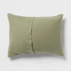 3pc Full/Queen Traditional Cozy Chenille Comforter And Sham Set Green - Threshold™ -Fradel & Spies GUEST 7cf67f89 ef59 499b 9187 ce60a842d8b5