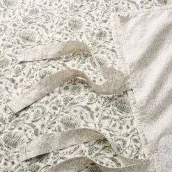 Decorative Border Cotton Slub Print Quilt Sham Light Teal Green – Threshold™ Designed With Studio McGee -Fradel & Spies GUEST 7da2310f 9a9a 4922 940b 19621706c56e