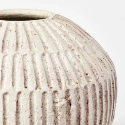 Small Carved Cream Vase - Threshold™ Designed With Studio McGee -Fradel & Spies GUEST 8326e5bc e9d9 4277 b33e c5b2418f2402