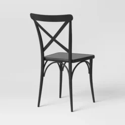 Set Of 2 Malden French Bistro Dining Chair Black - Threshold™ -Fradel & Spies GUEST 85aa72af 8670 4557 9439 02081c08fd22