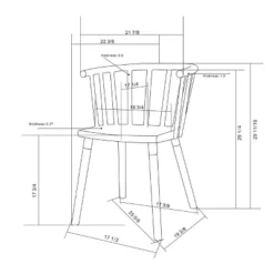 Set Of 2 Balboa Barrel Back Dining Chair - Threshold™ -Fradel & Spies GUEST 86a6746e efe7 483c b549 552159a59841