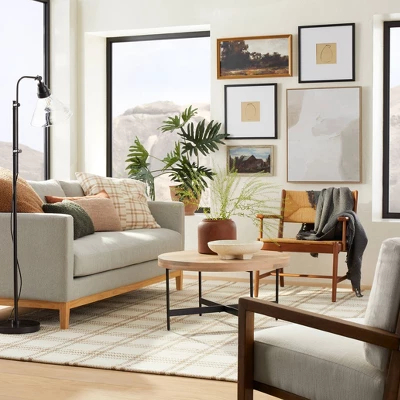 Cottonwood Plaid Wool/Cotton Area Rug - Threshold™ Designed With Studio McGee 1 Cottonwood Plaid Wool/Cotton Area Rug - Threshold™ Designed With Studio McGee