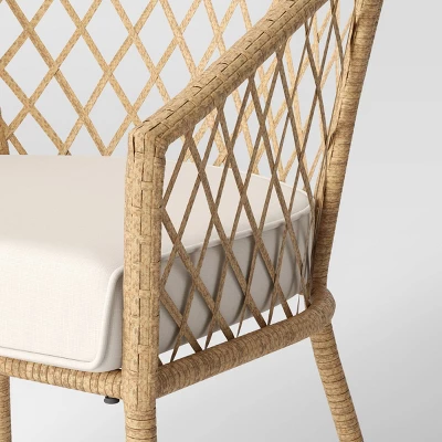 Exmore 2pk Barrel Patio Dining Chairs - Threshold™ 3 Exmore 2pk Barrel Patio Dining Chairs - Threshold™ - Image 3