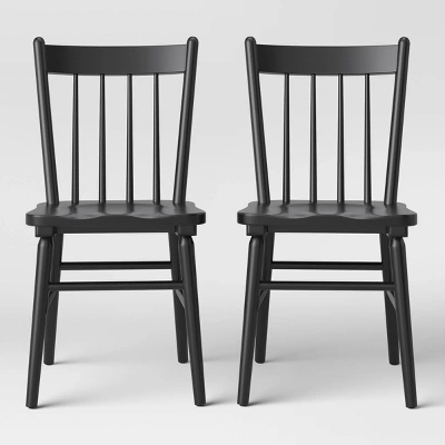 Set Of 2 Hassell Wood Dining Chair - Threshold™ 5 Set Of 2 Hassell Wood Dining Chair - Threshold™ - Image 5