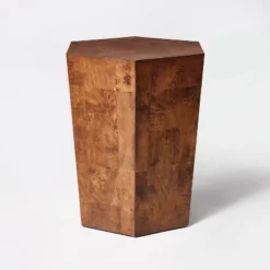 Ogden Burled Wood Accent Table - Threshold™ Designed With Studio McGee -Fradel & Spies GUEST 8fa15145 93ae 43f4 9af7 b064f9a32d65