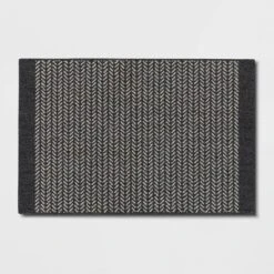 Herringbone Rug Gray - Threshold™ -Fradel & Spies GUEST 8ffa1701 5eff 4e80 9b21 e7f9fed080fc