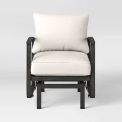 2pc Ryegate Glider Outdoor Patio Chairs, Club Chairs Gray - Threshold™ -Fradel & Spies GUEST 95adfbed e2ab 4d46 9ae5 3cd9a646ab48