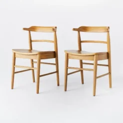 2pk Kaysville Curved Back Wood Dining Chair - Threshold™ Designed With Studio McGee 17 2pk Kaysville Curved Back Wood Dining Chair - Threshold™ Designed With Studio McGee -Fradel & Spies GUEST 96181127 0bb6 41a1 999c 8f5d44c53b74