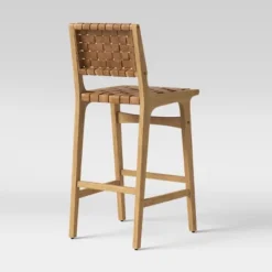 Ceylon Woven And Wood Barstool - Threshold™ -Fradel & Spies GUEST 97729f57 2dc0 4c9f 9157 318e2db4fc8f