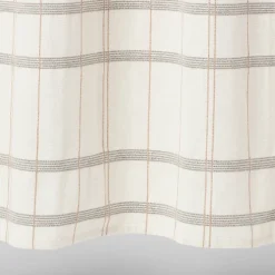 Woven Modern Plaid Shower Curtain Ivory - Threshold™ -Fradel & Spies GUEST 97a05adf b4cd 4f28 b20d 1f695ee35ea3
