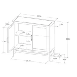 Warwick 2 Door Cabinet - Threshold -Fradel & Spies GUEST 9cb1ff09 369a 4ed2 bb83 dbfe75090dad