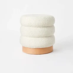 Clarkdale Channel Tufted Ottoman With Wood Base - Threshold™ Designed With Studio McGee 14 Clarkdale Channel Tufted Ottoman With Wood Base - Threshold™ Designed With Studio McGee -Fradel & Spies GUEST 9e78f4ea 34e1 4b4c 8927 610a96c011f0