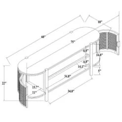 Portola Hills Caned Door TV Stand For TVs Up To 60" - Threshold™ Designed With Studio McGee 22 Portola Hills Caned Door TV Stand For TVs Up To 60" - Threshold™ Designed With Studio McGee -Fradel & Spies GUEST a0956830 d71f 43eb 95fa 09eff023a340