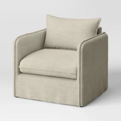 Berea Slouchy Lounge Chair With French Seams - Threshold™ -Fradel & Spies GUEST a4884ee6 2324 405e 8c31 e0ba9c27ed26