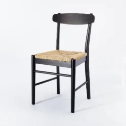 Logan Wood Dining Chair With Woven Seat - Threshold™ Designed With Studio McGee -Fradel & Spies GUEST a48fd9e6 3c2f 437a bb66 70671f884474