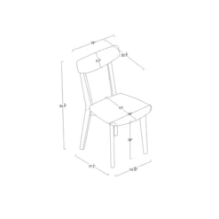 Astrid Mid-Century Dining Chairs - Threshold™ 15 Astrid Mid-Century Dining Chairs - Threshold™ -Fradel & Spies GUEST a9ca3eee 4e1b 44cc 9434 431437e4e776