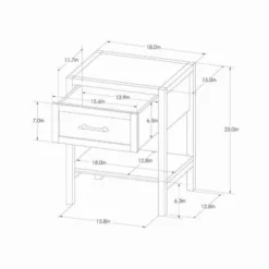 Warwick End Table With Drawer - Threshold™ -Fradel & Spies GUEST aceb4d63 ee0d 43ad aff2 c6d7404de1eb