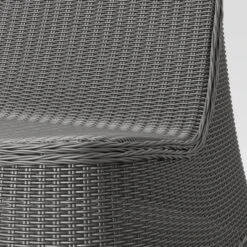 2pc Wexler Wicker Stacking Outdoor Patio Chairs, Armless Chairs Gray - Threshold™ -Fradel & Spies GUEST af3ad08f 27d3 41e5 9b16 851c064ed964