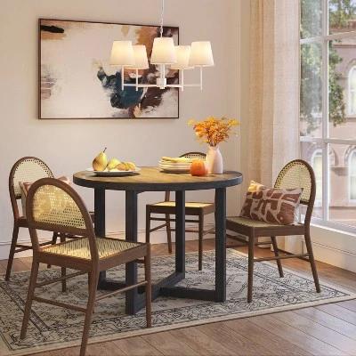 5 Arm Shaded Chandelier - Threshold™ 2 5 Arm Shaded Chandelier - Threshold™ - Image 2