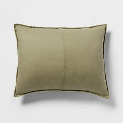 Channel Stitch Velvet Quilt Sham - Threshold 3 Channel Stitch Velvet Quilt Sham - Threshold - Image 3