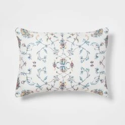 5pc Floral Border Print Comforter Bedding Set Blue/Pink/Yellow - Threshold™ -Fradel & Spies GUEST b100c6a5 e1bc 49cc bb5b 2fda763f0311