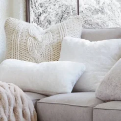 50"x60" Ruched Faux Rabbit Fur Throw Blanket - Threshold™ -Fradel & Spies GUEST b29ec717 0450 43ed a746 fbc4a787692a