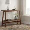 Haverhill Wood Console Table Weathered Brown - Threshold™