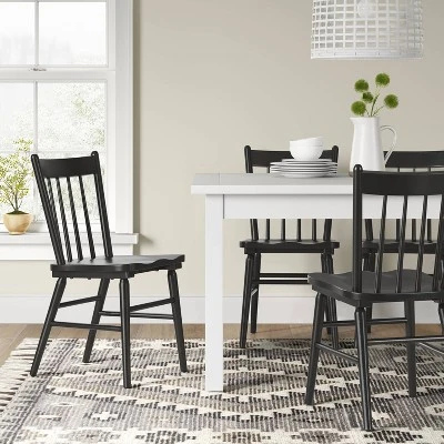 Set Of 2 Hassell Wood Dining Chair - Threshold™ 1 Set Of 2 Hassell Wood Dining Chair - Threshold™