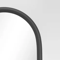 20" X 65" Arch Floor Mirror Black - Threshold™ -Fradel & Spies GUEST b919f159 d647 45ab bb7f 4663a3c9a5ed