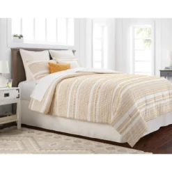 8pc Clipped Jacquard Stripe Comforter Bedding Set - Threshold™ -Fradel & Spies GUEST b9b7e65b 3b3c 4b4f a425 d762225141ed