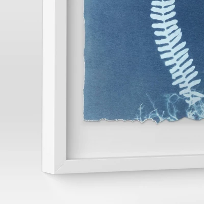 (Set Of 2) 16" X 20" Float Mount Plant Print Framed Wall Poster Set White - Threshold™ 5 (Set Of 2) 16" X 20" Float Mount Plant Print Framed Wall Poster Set White - Threshold™ - Image 5