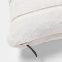 Oversized Oblong Faux Fur Channeled Decorative Throw Pillow - Threshold™ -Fradel & Spies GUEST c0b322ed 962c 4892 ab0b d73f84000f58