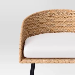 Landis Woven Backed Counter Height Barstool With Cushion - Threshold™ -Fradel & Spies GUEST c18a7cf5 b81b 49fe b059 d3a3ada34037