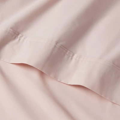 300 Thread Count Organic Cotton Solid Sheet Set - Threshold 2 300 Thread Count Organic Cotton Solid Sheet Set - Threshold - Image 2