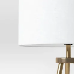 Ellis Tripod Floor Lamp Brass - Threshold™ -Fradel & Spies GUEST ca8edc76 37b7 4452 b5bf 944f0eb86613