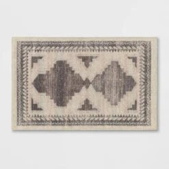 Cromwell Washable Printed Persian Style Rug Tan - Threshold™ -Fradel & Spies GUEST d5ac0ca8 2c7a 4b98 a5ae 923d914fb85f