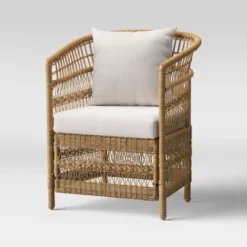 Mulberry 3pc Patio Chat Set - Natural - Threshold™ -Fradel & Spies GUEST d697f25a 633a 4696 a0ba 02dbdd03ac0d