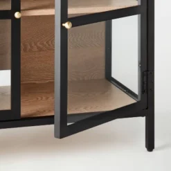 Crystal Cove Glass TV Stand For TVs Up To 59" - Threshold™ Designed With Studio McGee -Fradel & Spies GUEST d7fbde89 0a6e 4100 a386 891e235e63ea