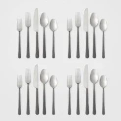 20pc Hubbardston Flatware Set Black - Threshold™ 5 20pc Hubbardston Flatware Set Black - Threshold™ -Fradel & Spies GUEST dc38d691 3449 481a bf3c c841a47ed14b