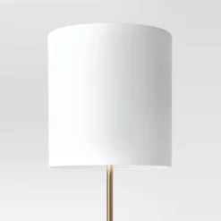 Modern Floor Lamp With Table Brass - Threshold™ -Fradel & Spies GUEST de464318 84b3 4d1f a4b2 d32be74cbf6a