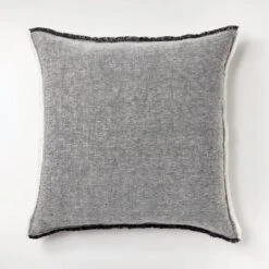 Oversized Reversible Linen Square Throw Pillow With Frayed Edges - Threshold™ Designed With Studio McGee -Fradel & Spies GUEST de4cc2ac c68b 431c aeb1 252a91c958ea