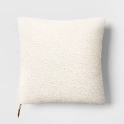 Oversized Teddy Boucle Toss Square Throw Pillow - Threshold™ 9 Oversized Teddy Boucle Toss Square Throw Pillow - Threshold™ -Fradel & Spies GUEST e07367cc c6aa 4de9 aa04 070628f470ca