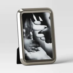 Polished Chrome Rounded Metal Table Frame Silver - Threshold™ -Fradel & Spies GUEST e39a0966 8321 4bd1 a9e5 65ce8c06c03e