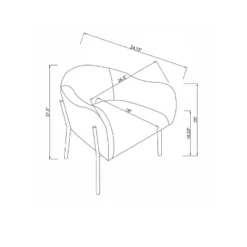 Gladden Rounded Back Anywhere Chair Dark Green - Threshold™ -Fradel & Spies GUEST e8f2d498 ed91 489d 9cf5 6616d4ab337b
