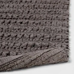 20"x32" Chunky Bath Rug Radiant Gray - Threshold™ -Fradel & Spies GUEST ea0105ad 4e8f 4c50 a6e6 c42f1532a49d