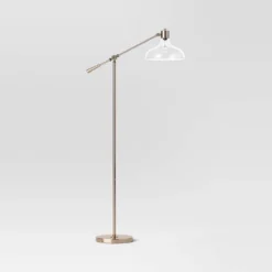 Crosby Bell Floor Lamp Brass With Glass Shade - Threshold™ -Fradel & Spies GUEST eb367416 a3d2 4943 97b2 f49933c229bb