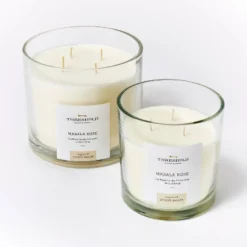 Clear Glass Masala Rose Candle White - Threshold™ Designed With Studio McGee -Fradel & Spies GUEST f2b77a6d 4874 4289 ae4b 159dc54bc650