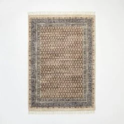 Persian Printed Paisley Style Rug Navy - Threshold™ Designed With Studio McGee™ -Fradel & Spies GUEST f50d2252 b055 4817 8bb4 936b6ad8654e