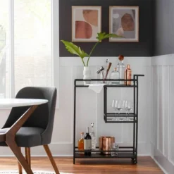 42" Emmond Mid-Century Modern Round Dining Table Natural/White - Threshold™ -Fradel & Spies GUEST f66c8685 92f0 4435 9e3f 60448db518a9